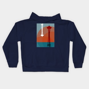 Summer in Seattle III Kids Hoodie